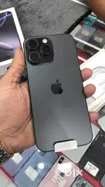 16 pro max 512 GB Black, nearest 9 months warranty pending.
