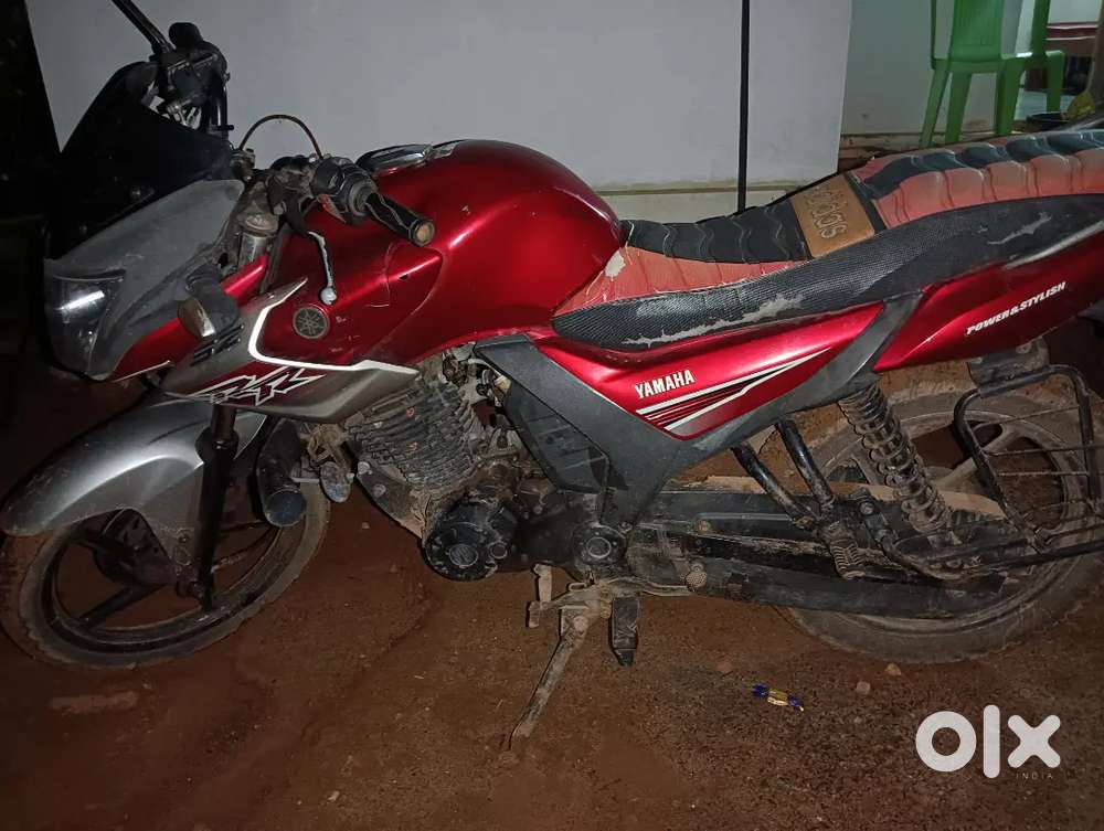 Running condition and new back tyre