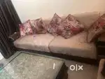 Sofa set with table