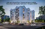 Semi-Commercial  Ground floor 3100 sqft, Simhapuri Colony
