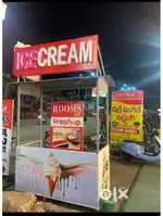 Counter for ice cream