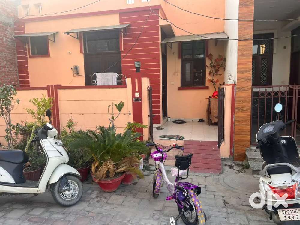 2 bhk independent semi furnished house in a secure society