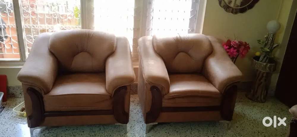 Leather sofa