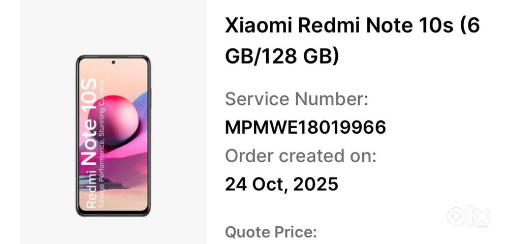 Mi Redmi Not 10s