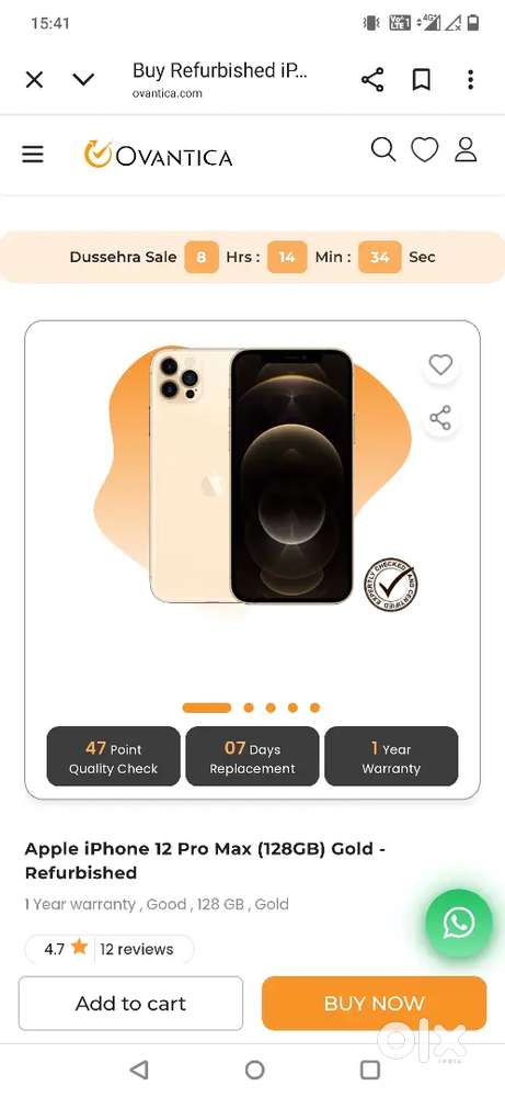 12 pro max 256gb