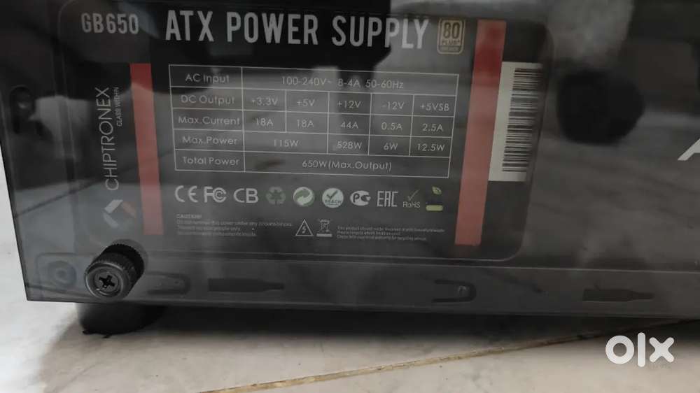 Chiptronix 650 gaming PSU