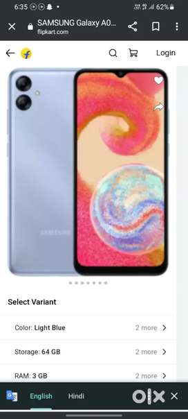 Samsung galaxy a04e