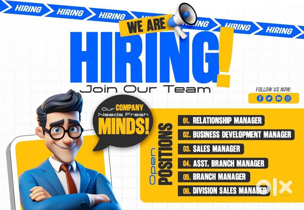 We're hiring fresher to experienced professionals