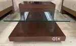 Centre table with castor wheels