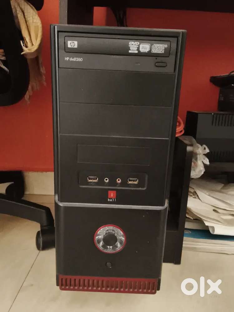 Aoc monitor, I ball cpu key bord and mouse , full set of pc