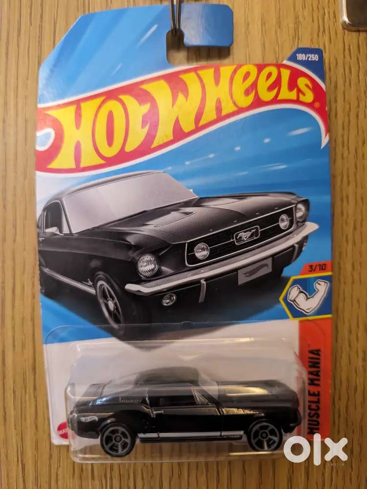 Mattel Hot Wheels '67 Mustang [Black], 1:64 Scale Diecast Vehicle