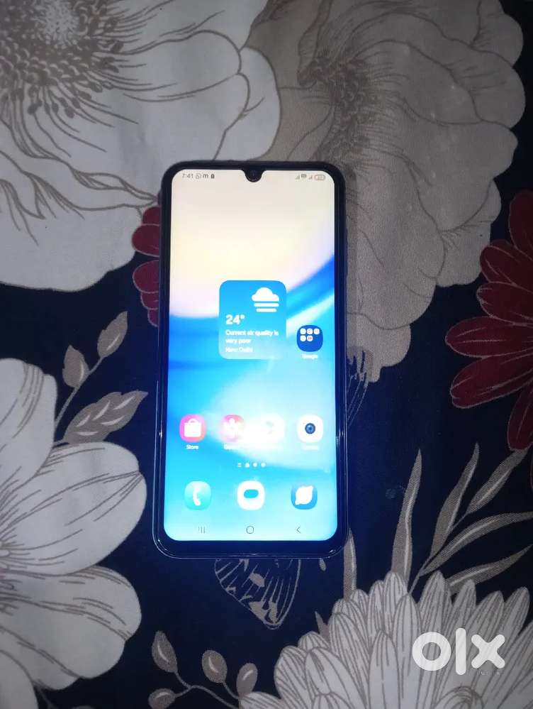 Samsung a15 5g 8 128 display change Android 16 with Bill and box