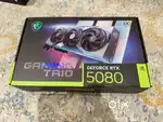GeForce RTX 5080 16G GAMING TRIO OC used