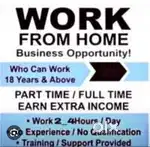 Work from home. Online work. Office work