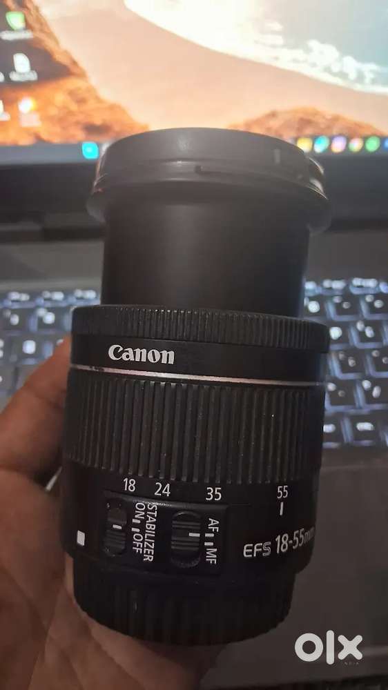 Canon lens 18_55 1500 me all new condition