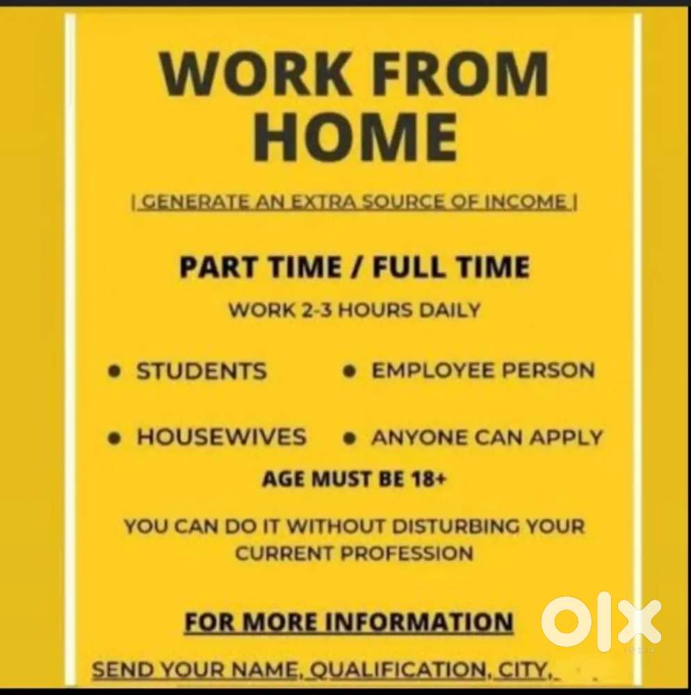 Online work from home