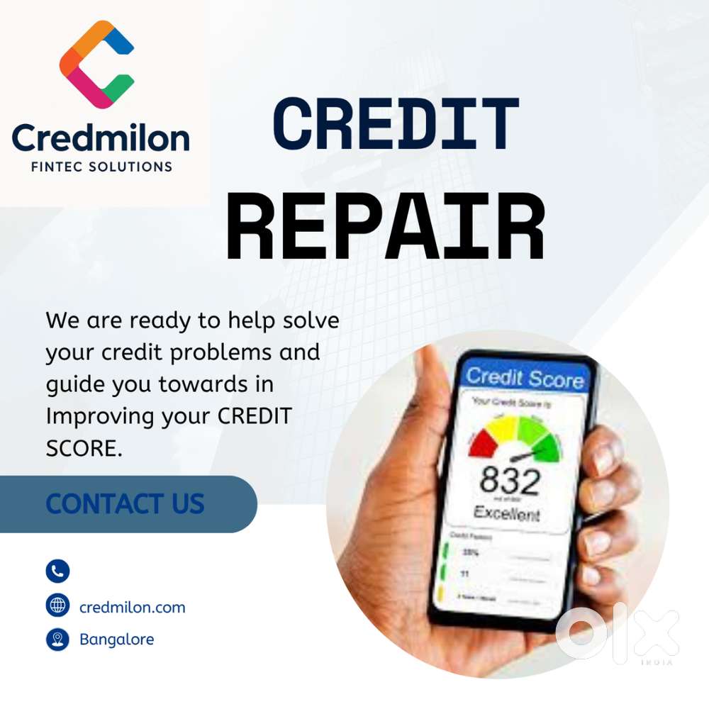 We can improve your Cibil score