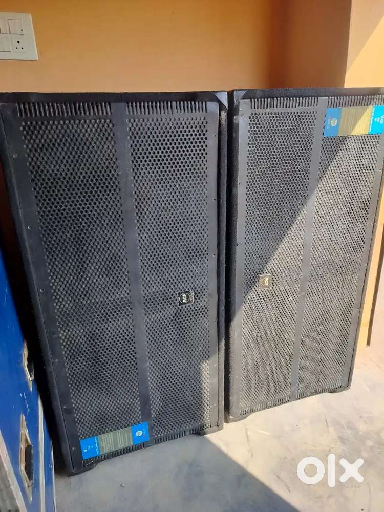 2 bass dj P audio speaker