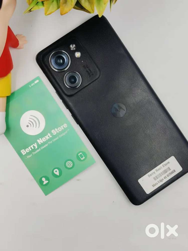 MOTO EDGE 40 8/128GB STROAGE - CLEANED CONDITION MOBILE WITH BILL.