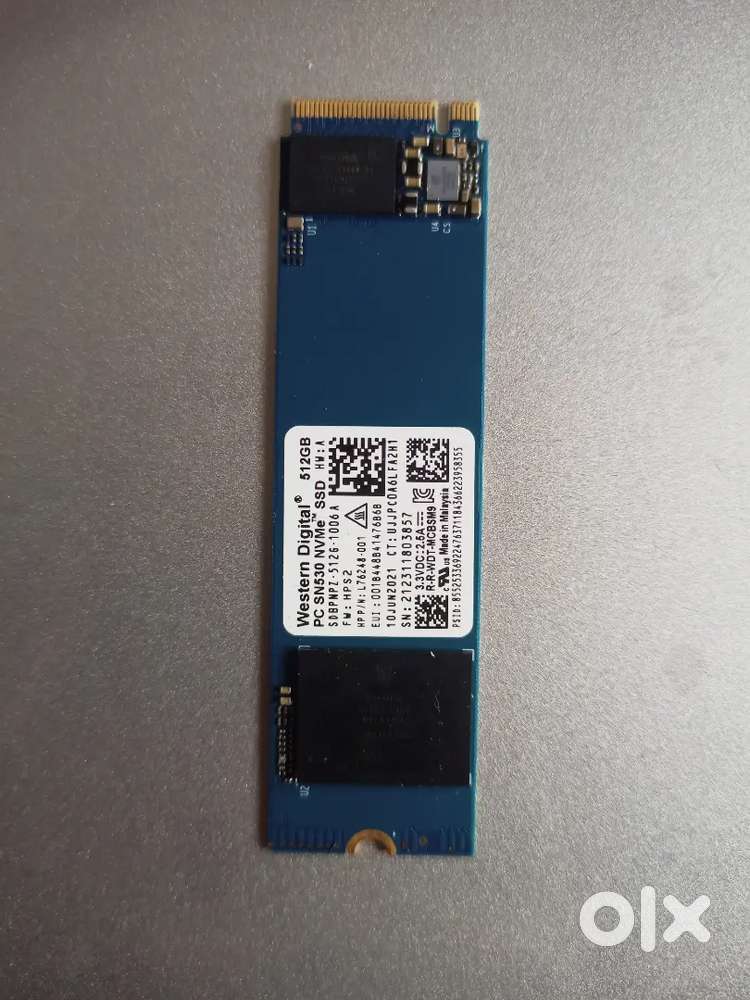 Western Digital WD sn530 nvme SSD 512gb