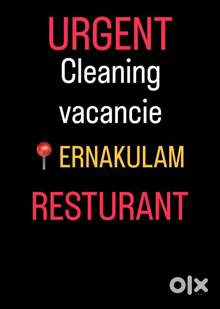 Urgent vacancie in ernakulam