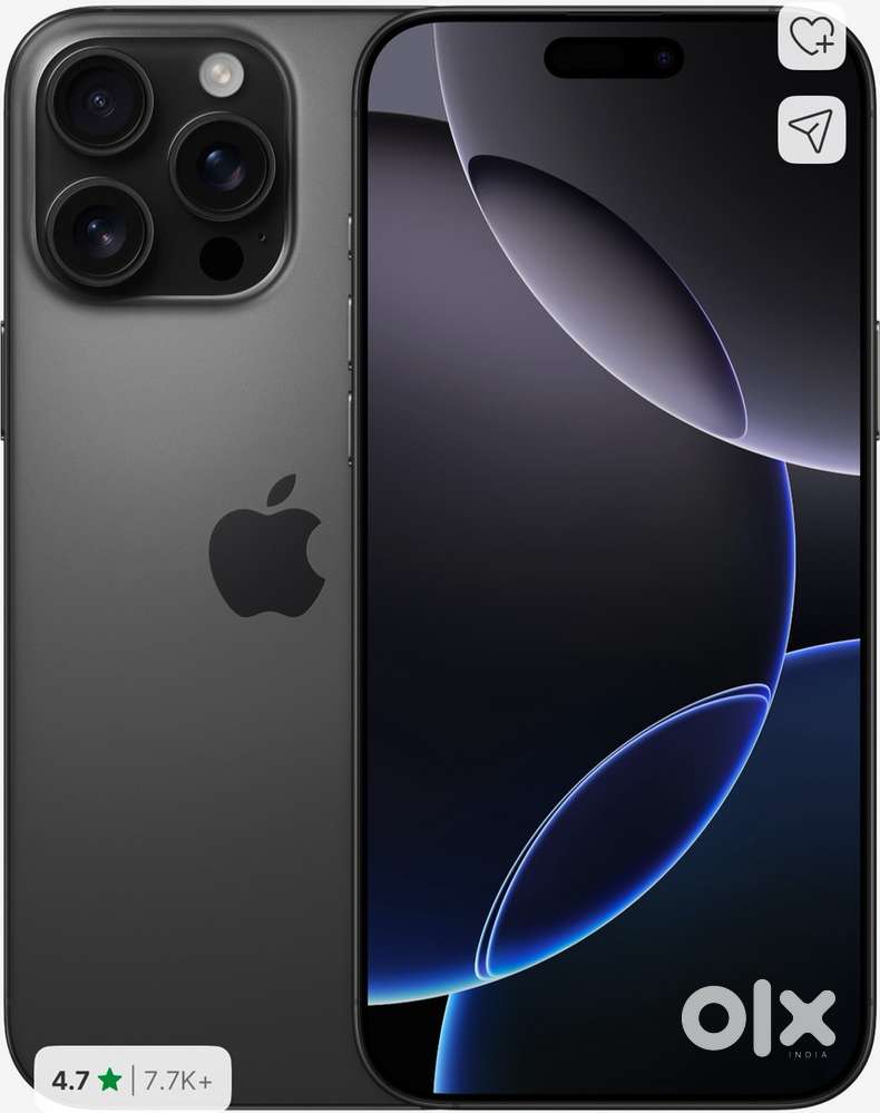 Iphone 16 pro max  256 gb seal pack indai. Hai