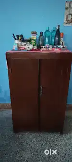 2 big wooden wardrobe
