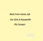 Work frome home job for Girls & Housewife