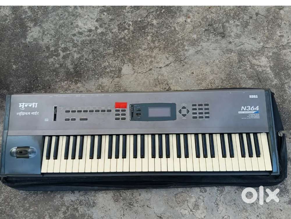 Korg N-364 keyboard and many Musical instruments