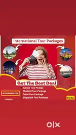 Job in travel agency, international tour package
