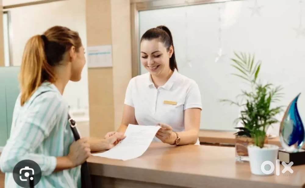 Front office receptionist