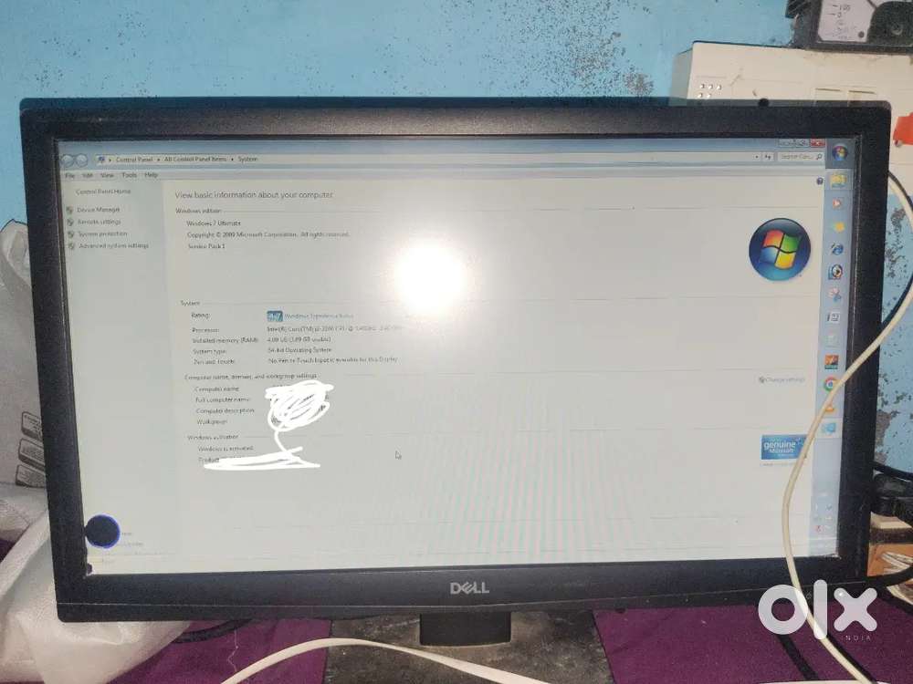 Computer Sell with Monitor