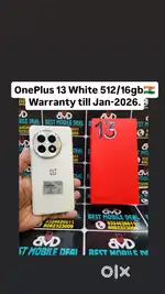 OnePlus 13 White 512/16gb Indian Warranty till Jan-26*Exchange Welcome