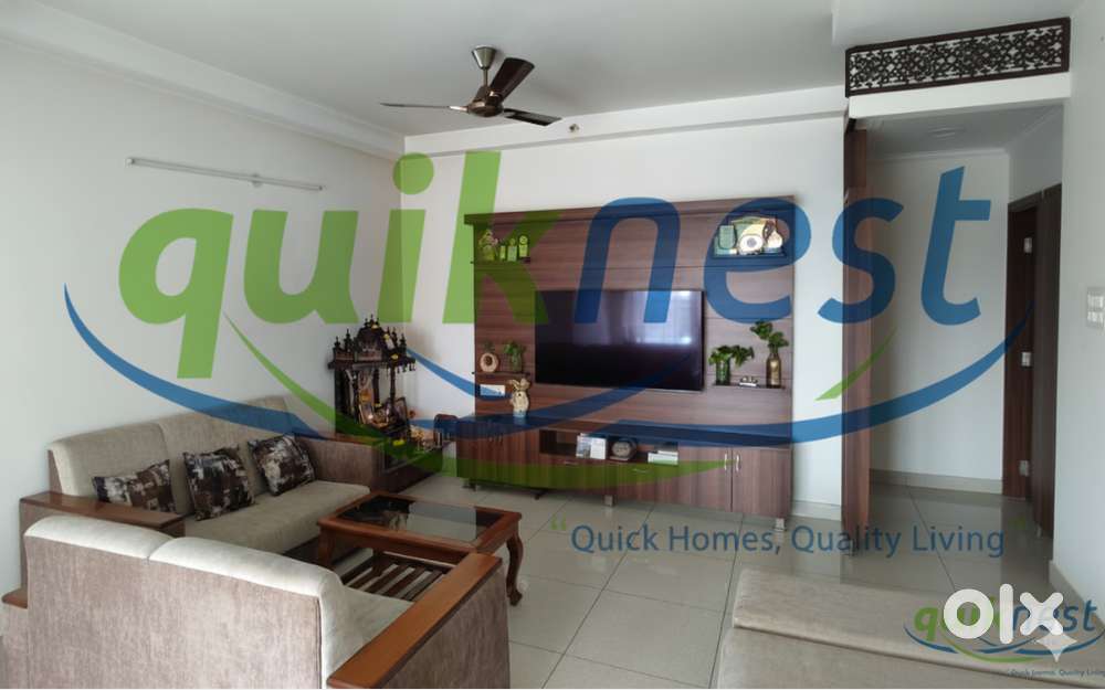 2.5 BHK Semi-Furnished Apartment for Lease in Prestige Bagmane Temple