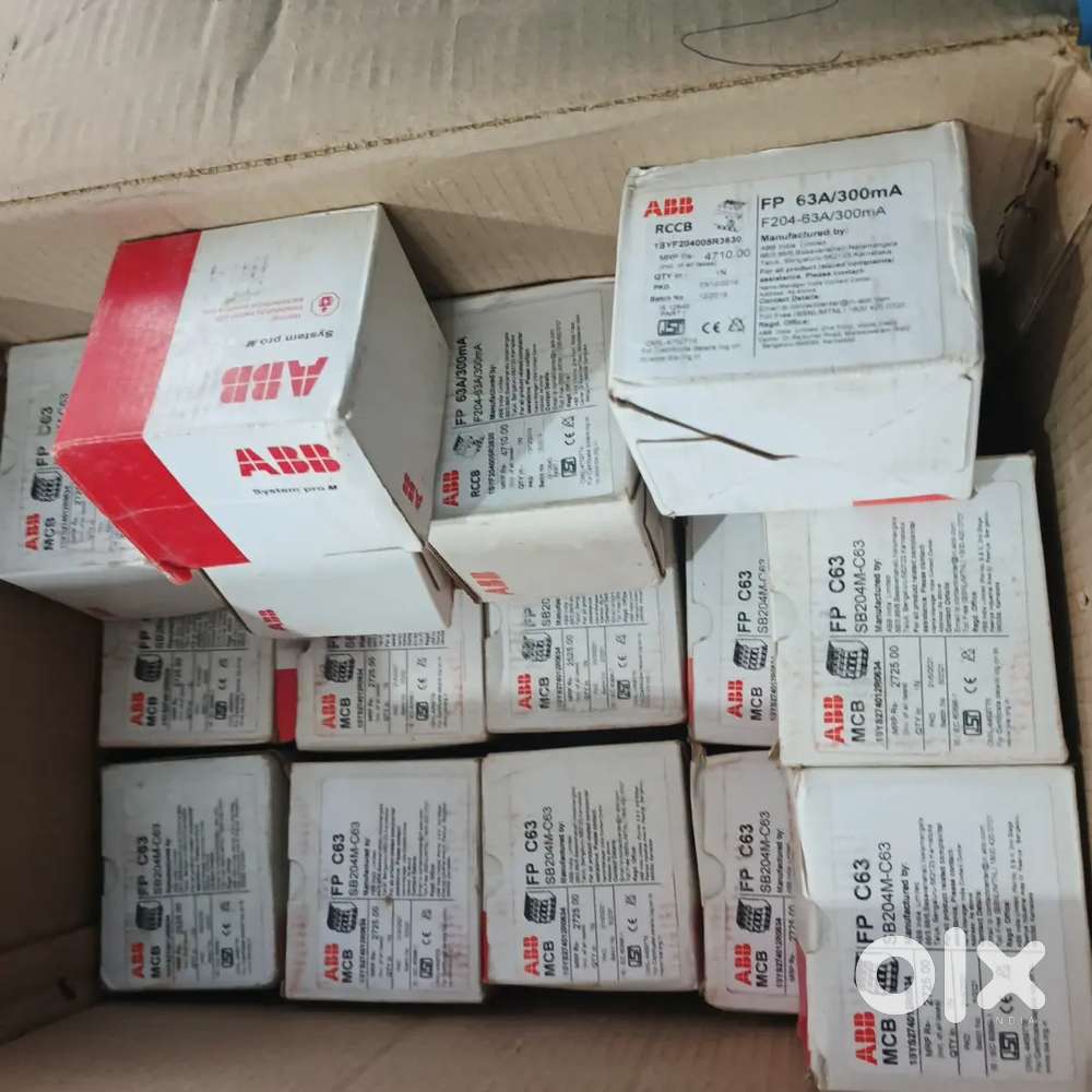 ABb 4 pol 63 amps MCB