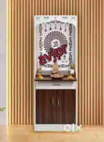 New wooden full size cnc designer wooden temple pooja ghar mandir