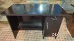 New fresh unused wooden computer table, office table, and study desk..