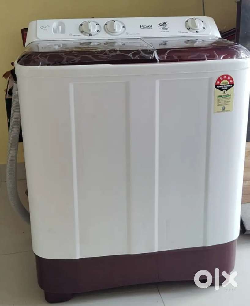 Haier semi automatic washing machine