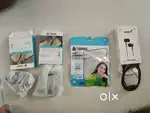 3 Pieces of 3.5 mm Jack Wired Headphones & 1 TypeC Fast Charging Cable