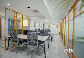 35 workstations & 4 Cabin | Office for rent