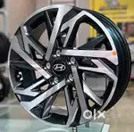 17 INCH CRETA 2024 DIAMOND CUT ALLOY WHEELS SET OF 4 - CRETA, VENUE