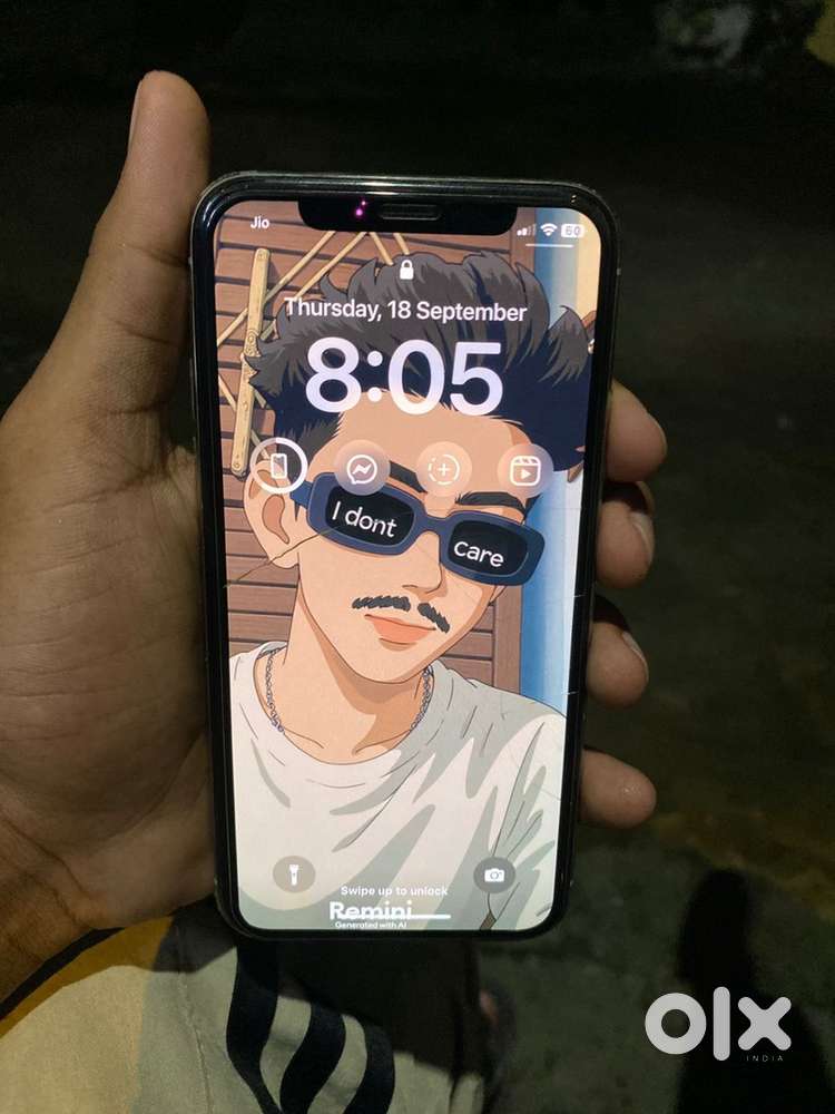 I phone x and new condition phone