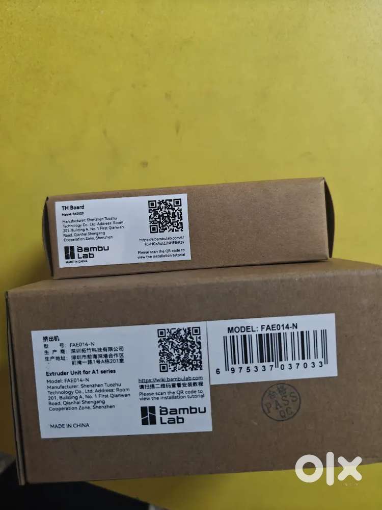 3d printer bambu lab A1 tool head spare parts all new