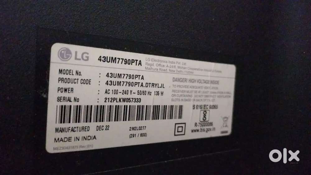 lG 40- inch android tv- smart tv for sale