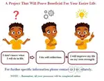 An unwavering faith and the reality of the future in the eyes. These a