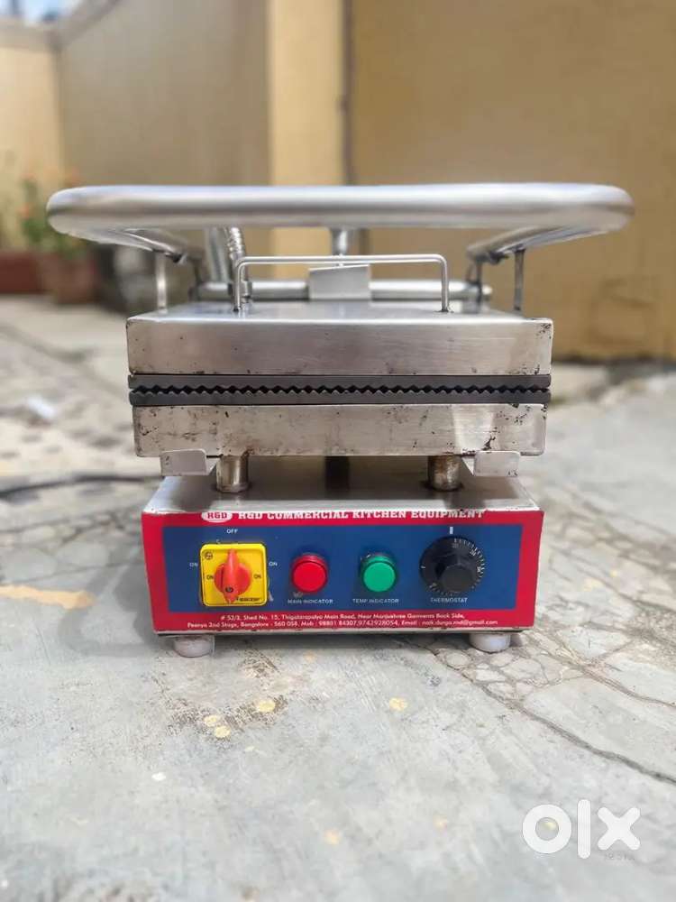 Sandwich maker heavy duty commercial ial