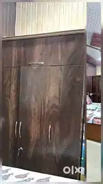 Almira (wardrobe) 7 feet by 5 feet, 3 door & Dressing Table