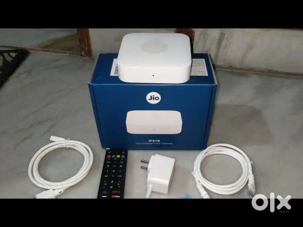 Lenovo 320 with Jio tv set top box