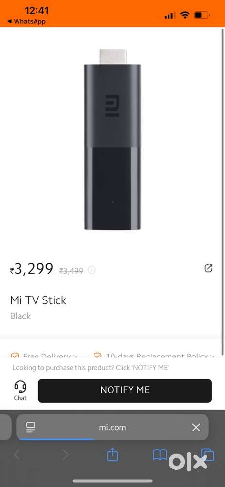 Mi TV Stick Full HD 1080p