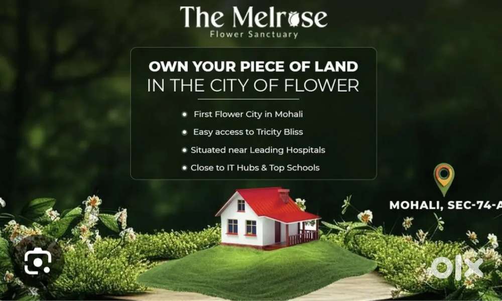 Sale 150 Gajj Plot at The Melrose Sector 74A Mohali Block A Opp. Park